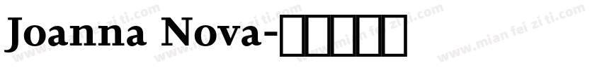 Joanna Nova字体转换